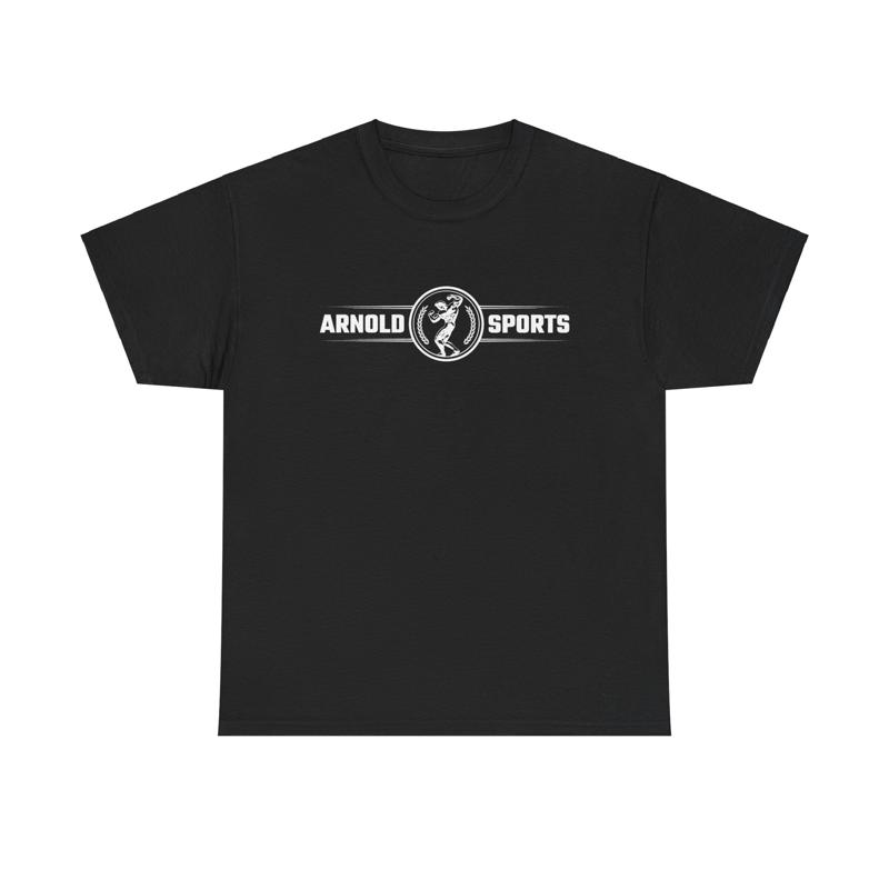 Nutrition Of Fitness - Arnold Sports Graphic T Shirt เพาะกายโภชนาการออกกําลังกายยิมฟิตเนส