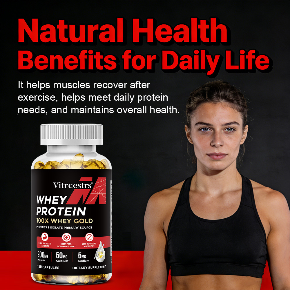 เวย์โปรตีนคอนเซนเทรตแบบแคปซูล  - Nutrition And Fitness บทวิจารณ์และราคา
